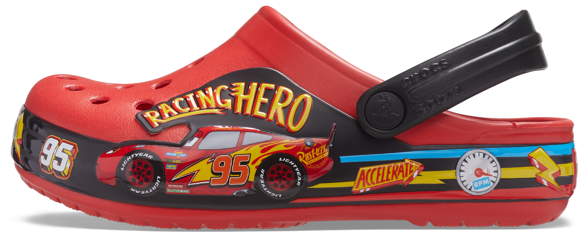 Papuci Crocs Crocs FL Cars Lights Band Kids Clog T Unisex 207719-8C1