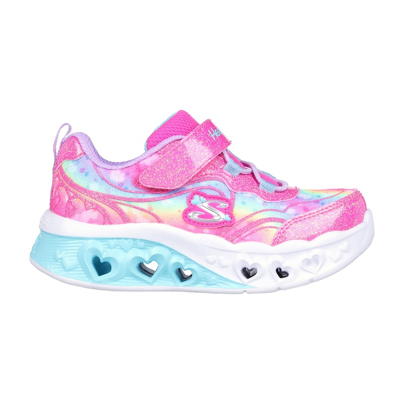 Pantofi Sport SKECHERS FLUTTER HEART LIGHTS - GROOVY Copii