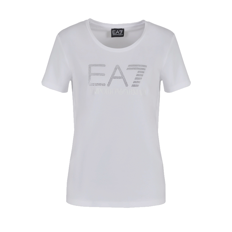 Tricou EA7 W TEE SS FANCY STRASS Femei