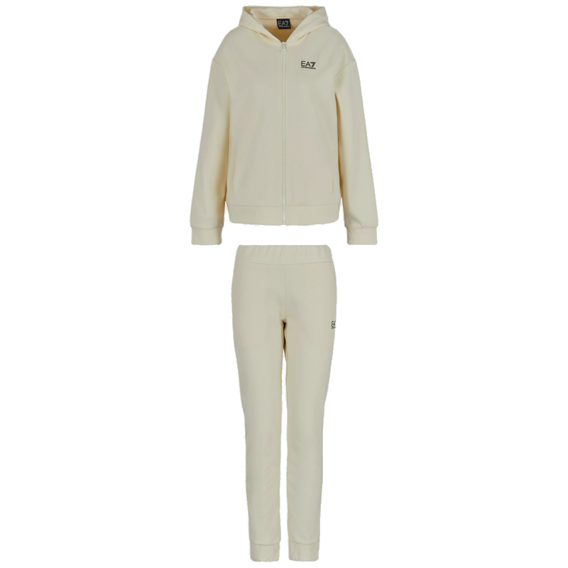 Trening EA7 W T-SUIT HO FZ PANTS CH ESSENTIAL Femei