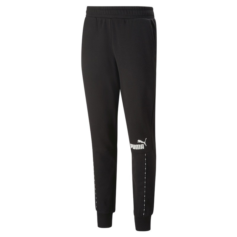 Pantaloni Puma ESS BLOCK x TAPE Sweatpants Barbati