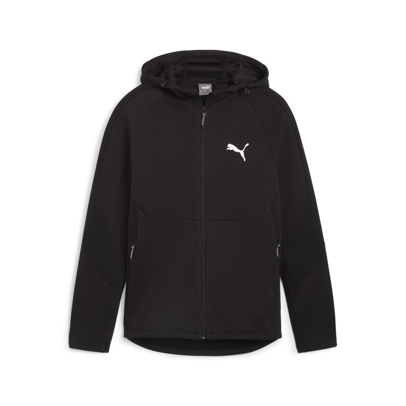 Bluza cu Fermoar Puma EVOSTRIPE Full-Zip Hoodie Barbati