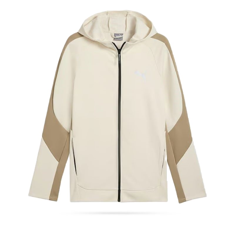 Bluza cu fermoar Puma Evostripe Warm Full-Zip Hoodie DK Barbati