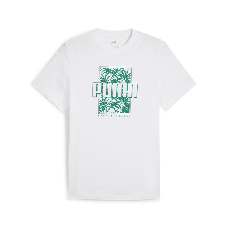Tricou Puma ESS+ PALM RESORT Graphic Tee Barbati