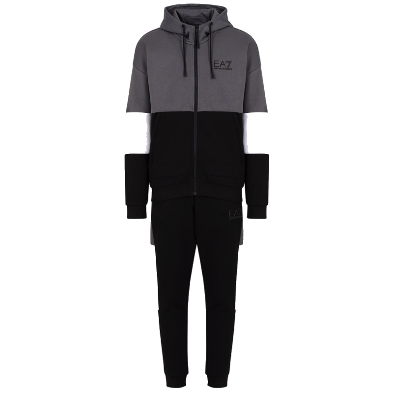 Trening EA7 M T-SUIT HO FZ CH BR Barbati