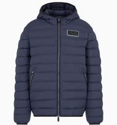 Geaca EA7 M DOWN MEDIUM HOODED JACKET Barbati