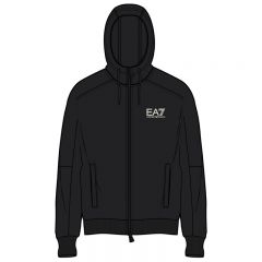 Bluza cu fermoar EA7 M HOODIE FZ COFT Male