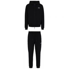 Trening EA7 M T-SUIT HOODIE FZ CH Barbati
