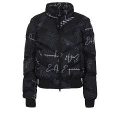 Geaca EA7 W BOMBER JACKET EXTRA PADDED MONOGRAM Femei