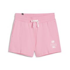 Sort Puma ESS+ PALM RESORT Shorts Femei
