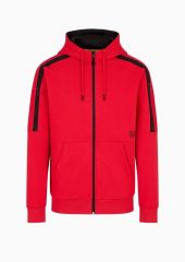 Bluza cu Fermoar EA7 M TAPE HOODIE FZ COFT Barbati