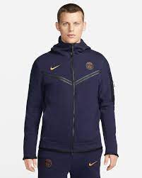 Bluza cu Fermoar Nike PSG MNSW TCH FLC HOODIE FZWR Male 