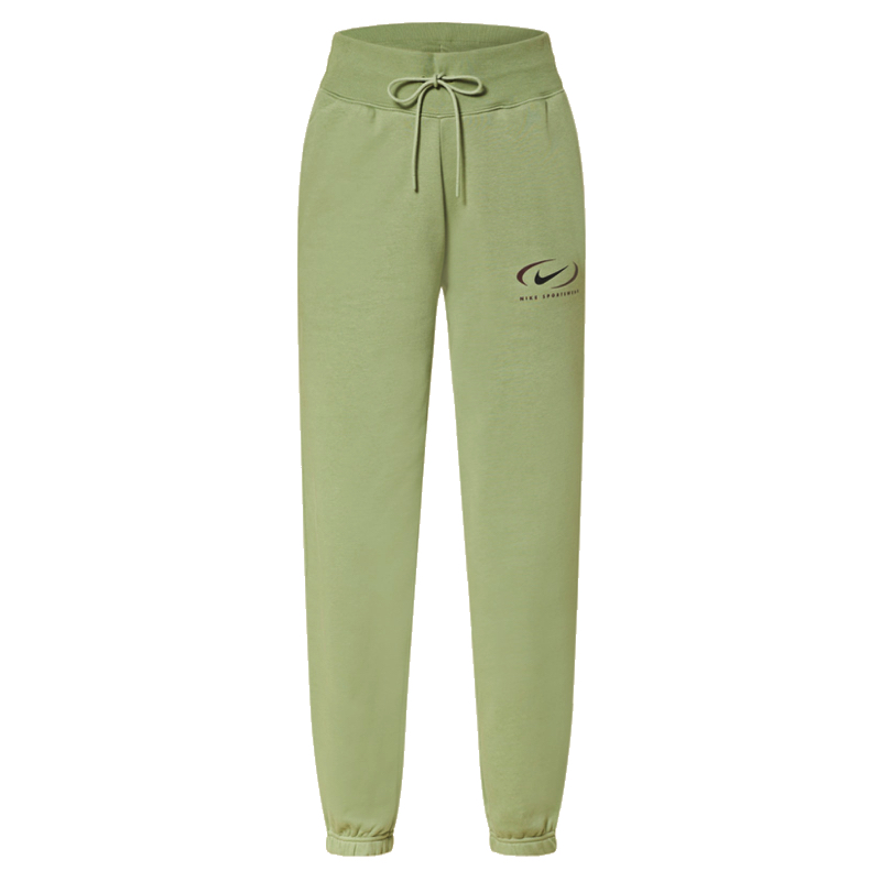 Pantaloni Nike W NSW PHNX FLC HR OS PANT PRNT Femei