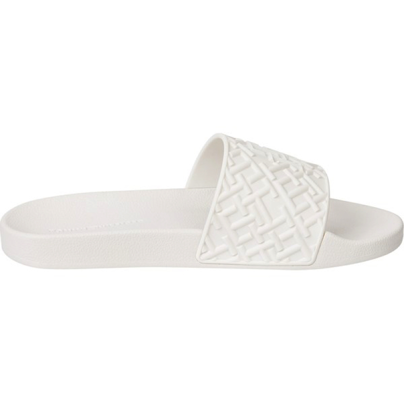 Papuci Tommy Hilfiger TH MONOGRAM POOL SLIDE Femei
