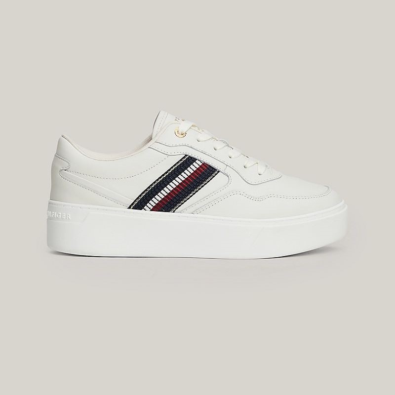 Pantofi sport Tommy Hilfiger STRIPES PLATFORM SNEAKER Femei