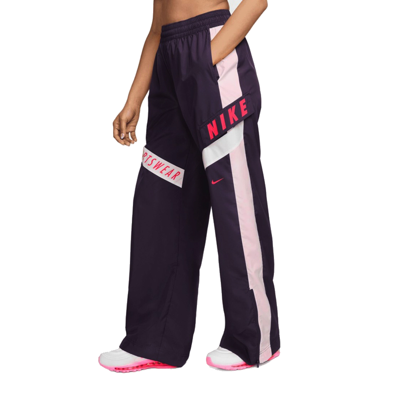 Pantaloni Nike W NSW WVN OS PANT HR SW Femei