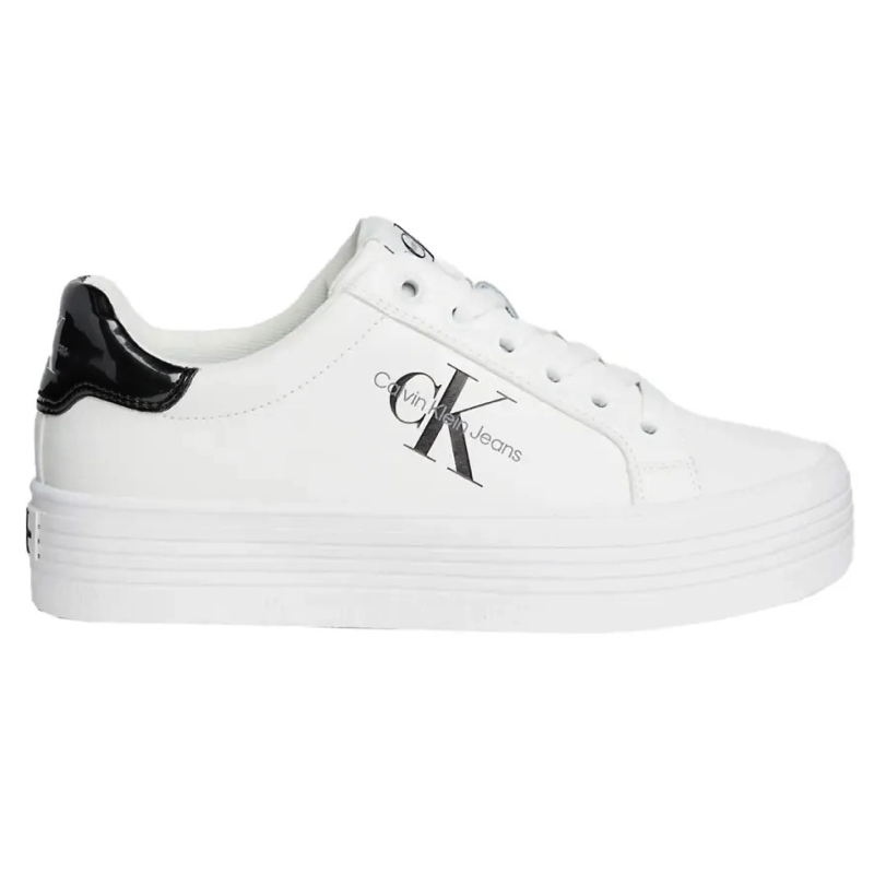 Pantofi Sport Calvin Klein BOLD VULC FLATF LACE LTH Femei